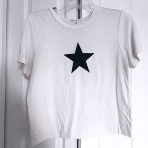 Urban Outfitters cropped star tee